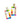 Sunshine Tienda Rainbow Colorblock Earrings